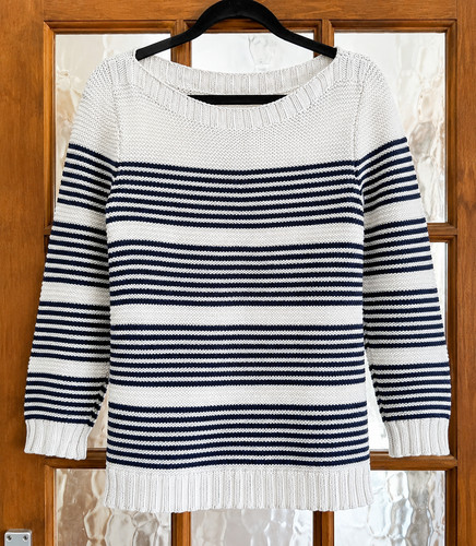 Women navy white breton - women's,