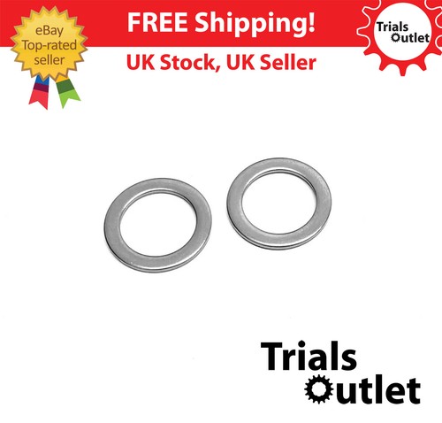 Pedal washers stainless - washers, 9/16"