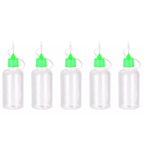 Needle tip squeezable bottle - needle,