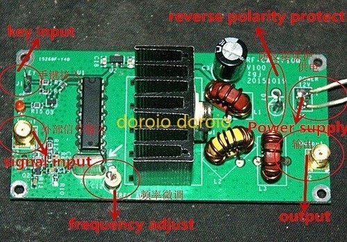 Assembled qrp 10w - assembled, sw