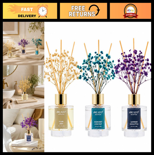 Reed diffuser set clean - diffuser,