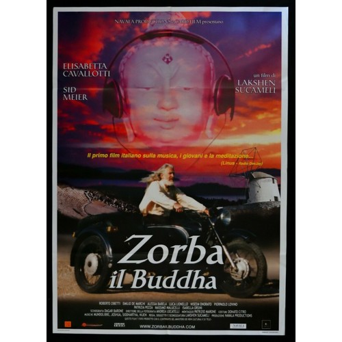 Zorba the buddha poster - buddha,