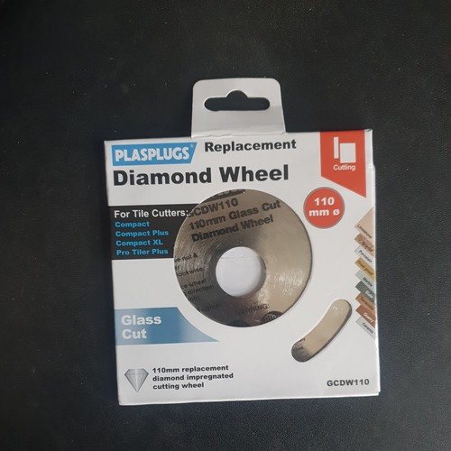 Plasplugs diamond wheel 110mm - diamond,
