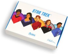 Star Trek Pin Badge Box Set Woman of Trek Uhura Troi Kira Janeway Burnham NEW