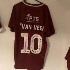 Northampton Town Football Shirt 2018 2019 - Kevin Van Veen
