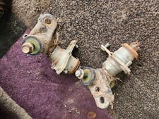 Suzuki LT50 LT 50 front steering knuckles Pair With Hubs