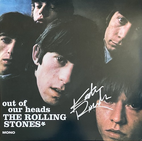 Keith richards autographed the - richards,