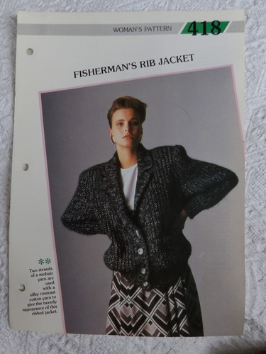 Fisherman rib jacket - fisherman's,