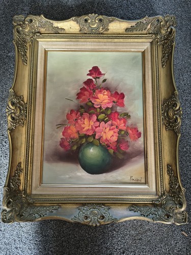 Antique oil painting - oil,