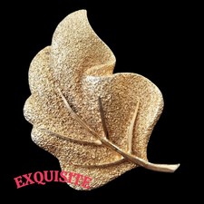 Vintage Exquisite Gold Leaf