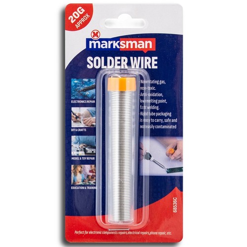 Marksman solder wire - solder, flux