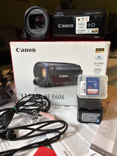 Canon legria r606 - canon,
