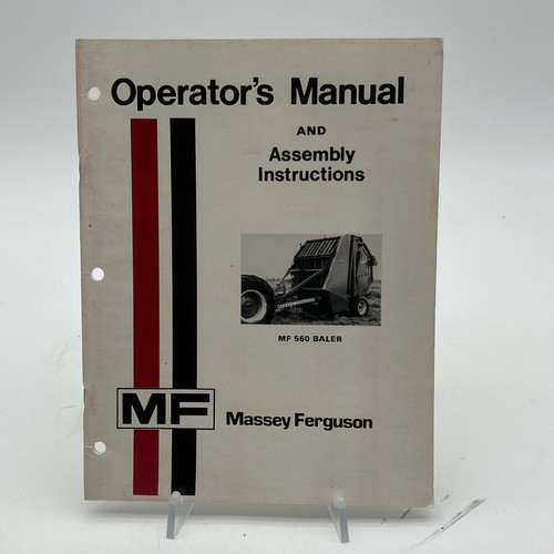 Massey ferguson mf560 baler - mf560,