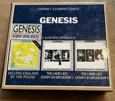 Genesis - 3 Album CD Box Set