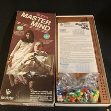 Vintage SUPER Mastermind Game Invicta 1975 - Very Good Condition
