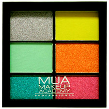 MUA Matte/Pearl Eyeshadows 6x