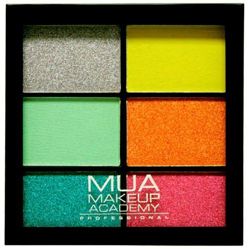 Mua matte pearl eyeshadows - mua, 6x