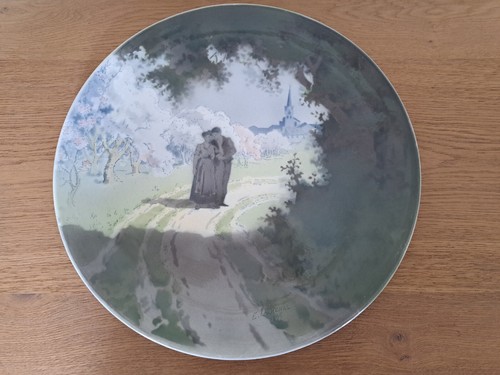 Edmond lachenal wall plate - lachenal,,