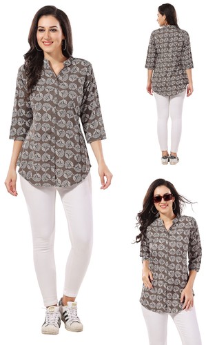 Kurtis women grey - women, floral