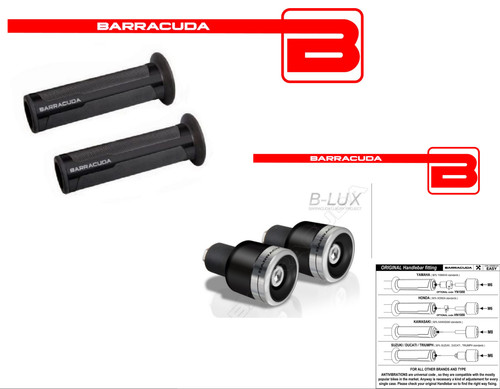 Barracuda black knobs b lux - knobs, +