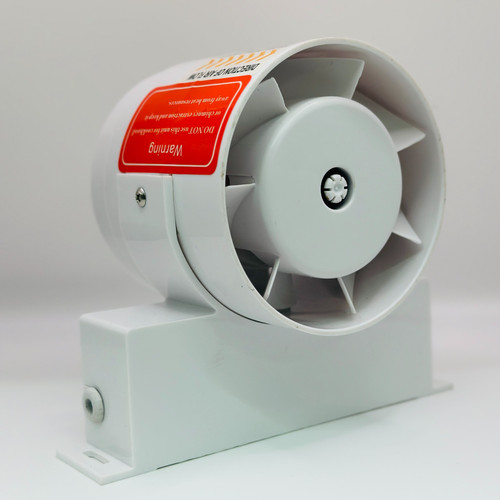 Inline duct shower - 4",