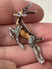 Vintage Marcasite And Enamel