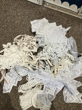 Vintage Crochet Lace craft, project, Bundle