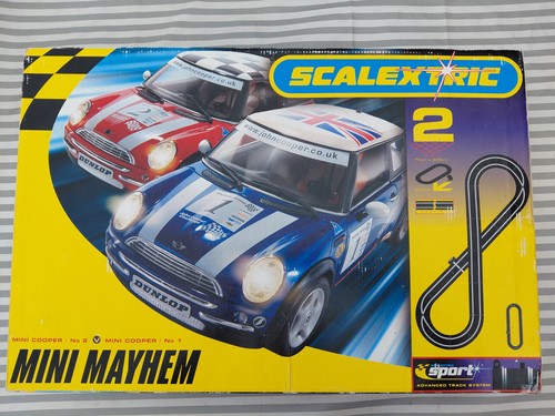 Scalextric mini mayhem - scalextric, mayhem,