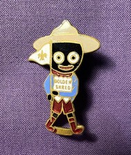Boy Scout Enamel & Metal Pin Badge (Manufacturer R.E.V. Gomm) 1950s Era Vintage