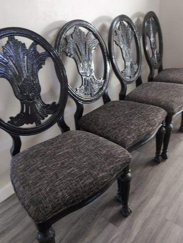 Four vintage chairs - vintage,