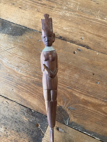 Vintage african carved blunt - african,