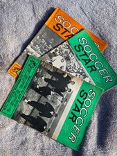 Soccer Star magazines (x3)