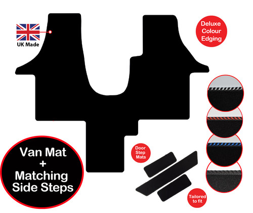 Car van side - +, mats