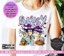 Personalised Bluey T Shirt