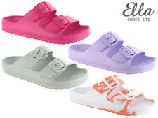 Women's ella Sliders Summer Slip On Comfort Lightweight Holiday Slip On Shoes