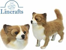 Hansa Brown & White Chihuahua 6503 Soft Toy Sold by Lincrafts UK Est.1993 