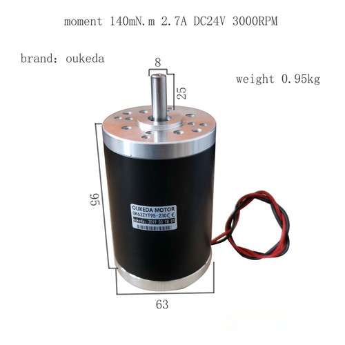 Permanent magnet brushed dc - brushed,