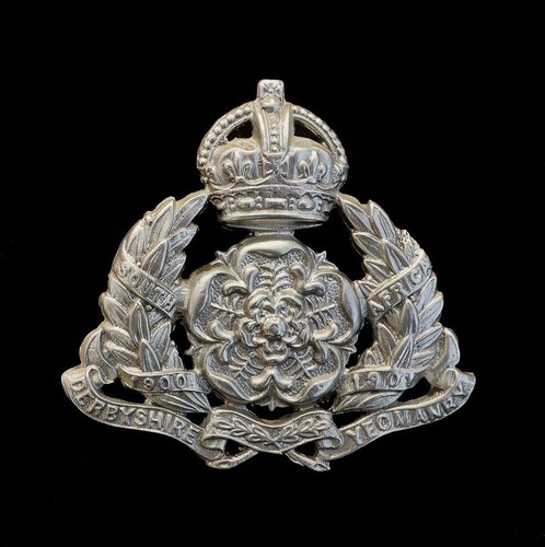 Derbyshire yeomanry cap - derbyshire,