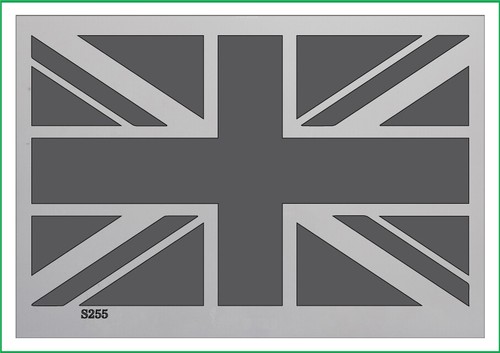 Union jack flag airbrush - , paint