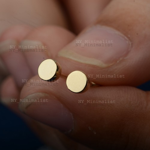 Solid 14k yellow gold mm - solid,