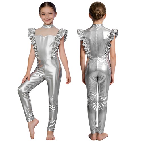 Girls shiny metallic alien - girls,