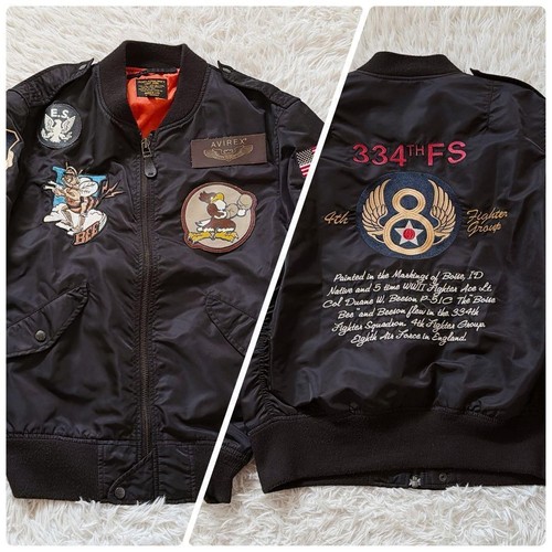 Avirex flight jacket navy - l-2a,