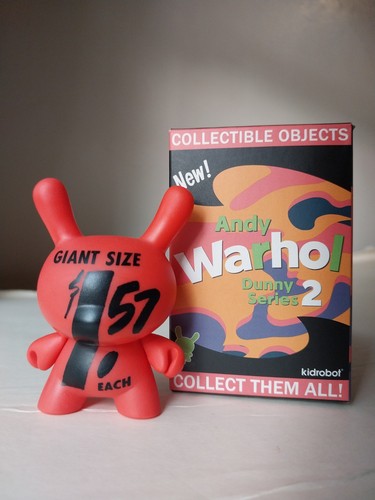 Kidrobot andy warhol - warhol, dunny