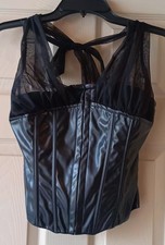 FASHION NOVA Black Faux