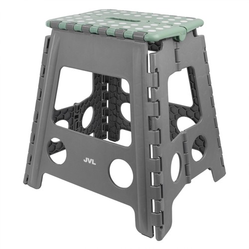Large folding grey - large, stool
