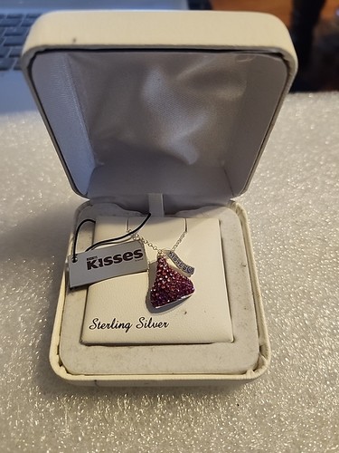 Hershey kisses sterling silver - kisses,