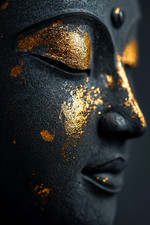 Canvas Art Black And Gold