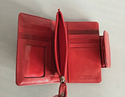 Retro red patent - retro, leather