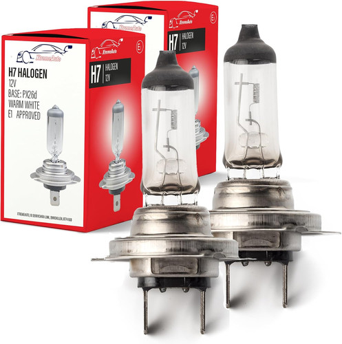 Headlight bulb x2 h7 477 - headlight,