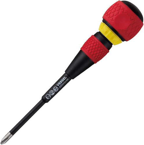 Vessel ratchet screwdriver 2 - ratchet, +2